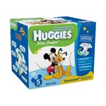 Подгузники для мальчиков, Huggies (Хаггис) 12-22 кг 64 шт ультра комфорт гига