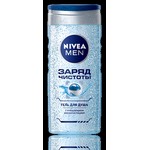 Гель для душа для мужчин, Nivea (Нивея) 250 мл Заряд чистоты