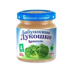 Пюре, Бабушкино лукошко 100 г брокколи с 4 мес
