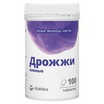 Дрожжи пивные, Vitateka (Витатека) таблетки 0.45 г 100 шт Эко-Мон натуральные