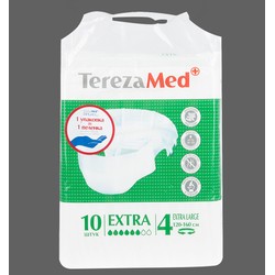 Подгузники для взрослых Terezamed супер экстра лардж 10 шт.