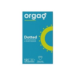 Презервативы Orgao с пупырышками 12 шт.