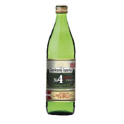 Вода минеральная Заповедник здоровья №4 газированная 0.45 л стекло винт