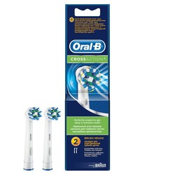 Насадка для электрической зубной щетки oral-b Кросс экшн 2 шт.