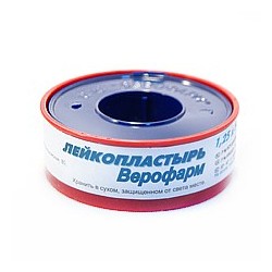 Лейкопластырь фиксирующий р. 1.25смх500см 1 шт.
