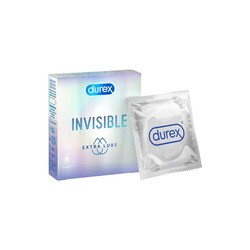 Презервативы Durex Инвизибл экстра люб ультратонкие 3 шт.