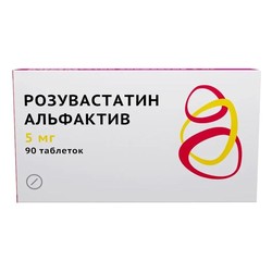 Розувастатин Альфактив табл. п/о пленочной 5 мг 90 шт.