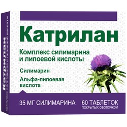 Катрилан комплекс силимарина и липоевой кислоты 60 шт. табл.