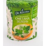 Хлебцы хрустящие, Doctor Korner (Доктор Кернер) 80 г 1 шт рисовые со сметаной и зеленью