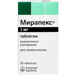 Мирапекс табл. 1 мг 30 шт.