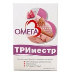Омега-3 триместр, капсулы 500 мг 120 шт
