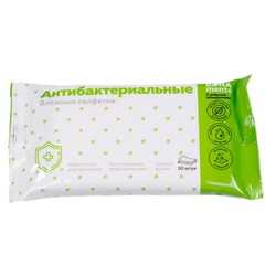 Салфетки влажные Bona Mente антибактериальные 10 шт.