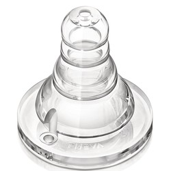 Соска силиконовая 2 шт. Avent стандарт быстрый поток с 6 мес SCF968/43