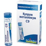 Купрум металликум С9, гранулы гомеопатические 4 г 1 шт