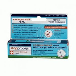 Гель Nicole Laboratory Стоппроблем интенсив терапи салициловый для комбинированной кожи 15 мл