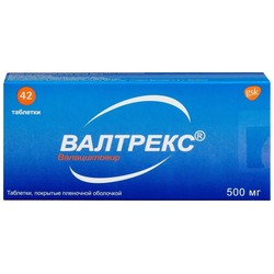 Валтрекс табл. п/о пленочной 500 мг 42 шт.