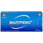 Валтрекс, таблетки покрытые пленочной оболочкой 500 мг 42 шт