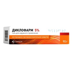 Диклофарм гель д/наружн. прим. 5% 90 г 1 шт.