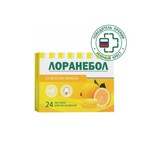 Лоранебол, пастилки для рассасывания 2.5 г 24 шт со вкусом лимона