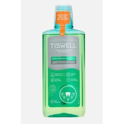 Ополаскиватель для полости рта Tiswell с троксерутином Перио профилактика 500 мл