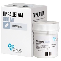 Пирацетам табл. п/о пленочной 800 мг 30 шт.