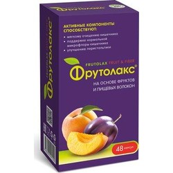 Фрутолакс БАД на основе фруктов и пищевых волокон 48 шт. капс. 0.35 г