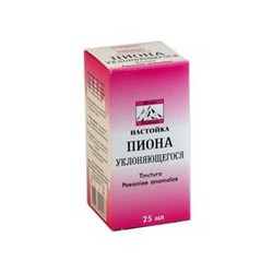 Пиона уклоняющегося настойка 25 мл №1 шт.