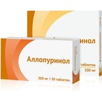Аллопуринол табл. 300 мг 30 шт.