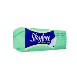 Прокладки урологические Stayfree нормал плюс 10 шт.