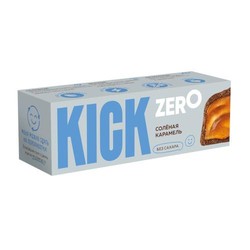 Батончик Kick Зеро арахисовый с соленой карамелью в шоколаде без сахара 45 г