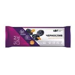 Батончик фруктовый, ABC healthy food (АВС Хэлси Фуд) 30 г чернослив на фруктозе неглазированный