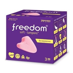 Тампоны женские гигиенические Freedom мини 3 шт.