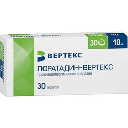 Лоратадин-Вертекс табл. 10 мг 30 шт.