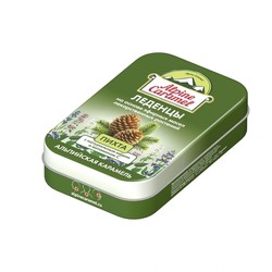 Леденцы детские Alpine Caramel БАД с натуральным медом и витамином С (леденцы массой 3.3 г) 1 шт. пихта