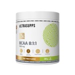 БЦАА 8:1:1, Ultrasupps (Ультрасаппс) порошок 300 г ультра голд со вкусом фруктового пунша