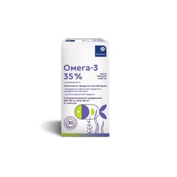 Проаптека Омега-3 с витамином Е 30 шт. капс. 35% 1400 мг