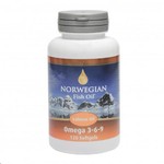 Омега-3 Масло лосося, Norwegian Fish Oil (Норвегиан фиш ойл) капсулы 745 мг 120 шт