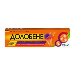 Долобене гель д/наружн. прим. 45 г 1 шт.