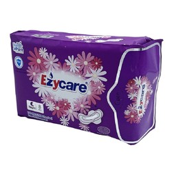 Прокладки гигиенические Ezycare ночные с крылышками 8 шт.