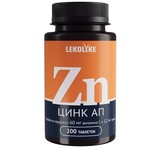 Цинк ап, Lekolike (Леколайк) таблетки 0.3 г 200 шт БАД к пище