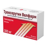 Троксерутин Велфарм, капсулы 300 мг 50 шт