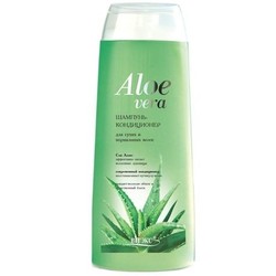 Шампунь-кондиционер Aloe Vera для сухих и нормальных волос 500 мл