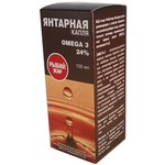 Рыбий жир, Янтарная капля 100 мл