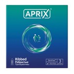 Презервативы, Aprix (Априкс) 3 шт ребристые
