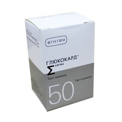 Тест-полоски Глюкокард Сигма 50 шт.