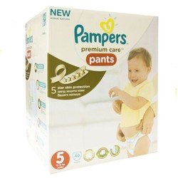 Подгузники-трусики 40 шт. Pampers премиум кеа джуниор пэнтс 12-18 кг