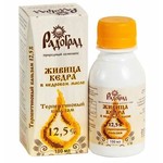 Живица кедра в кедровом масле, РадоГрад 100 мл Терпентиновый бальзам 12.5%