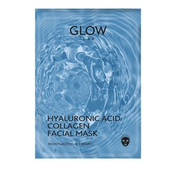 Маска для лица Glow Lab с гиалуроновой кислотой и коллагеном 25 мл