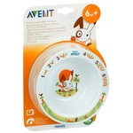 Тарелка детская, Avent (Авент) арт. 65630 глубокая малая 6+