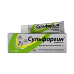Сульфаргин, мазь для наружного применения 1% 15 г 1 шт туба